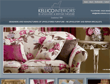 Tablet Screenshot of kellico-interiors.co.uk